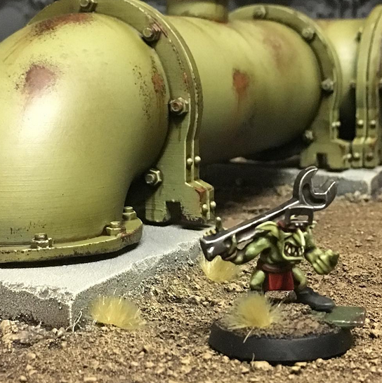 Example of using highdensity foam (post paint) Example of using high